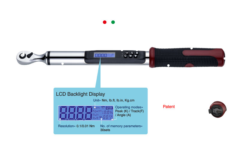 Digital Torque Wrench-Product Features