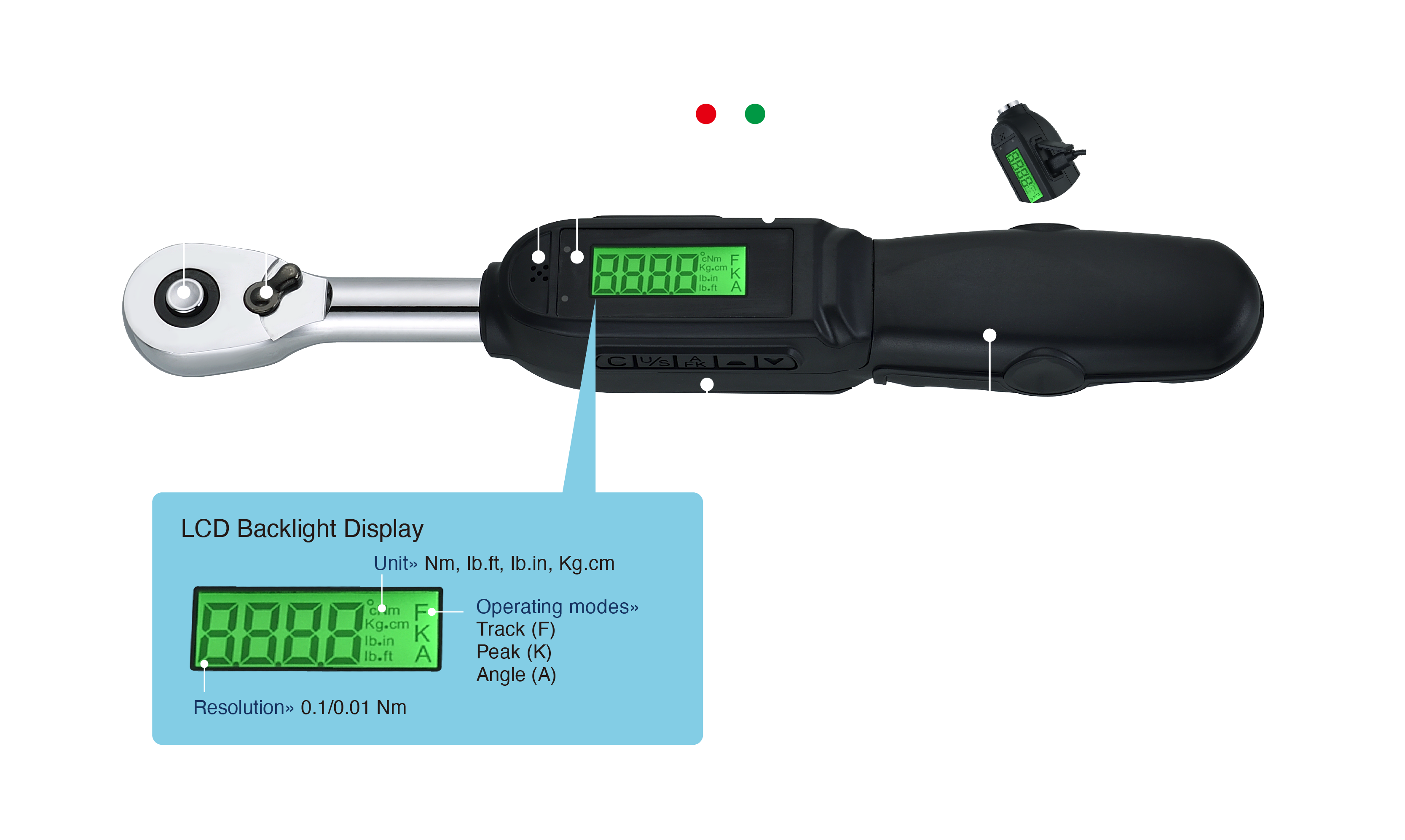 Digital Torque Wrench-Product Features